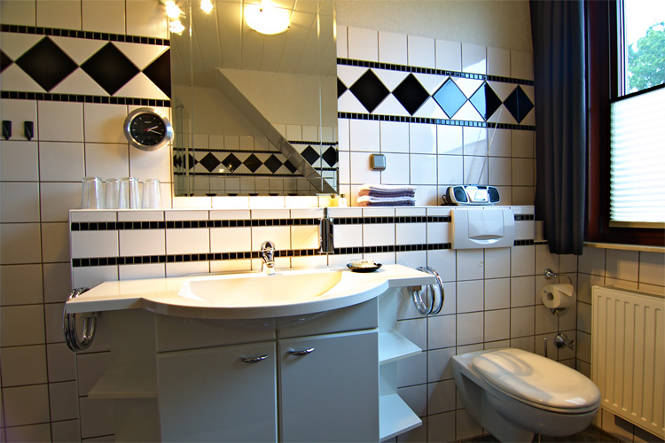 Ferienwohnung Dibbersen - Bad