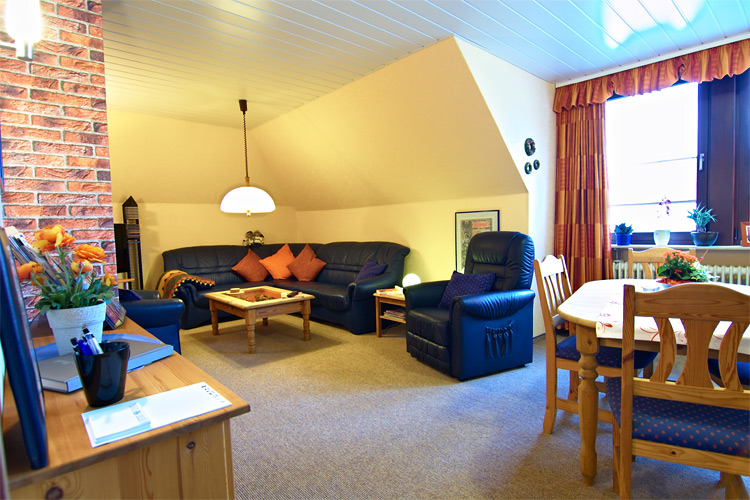 Ferienwohnung Dibbersen - Wohnzimmer